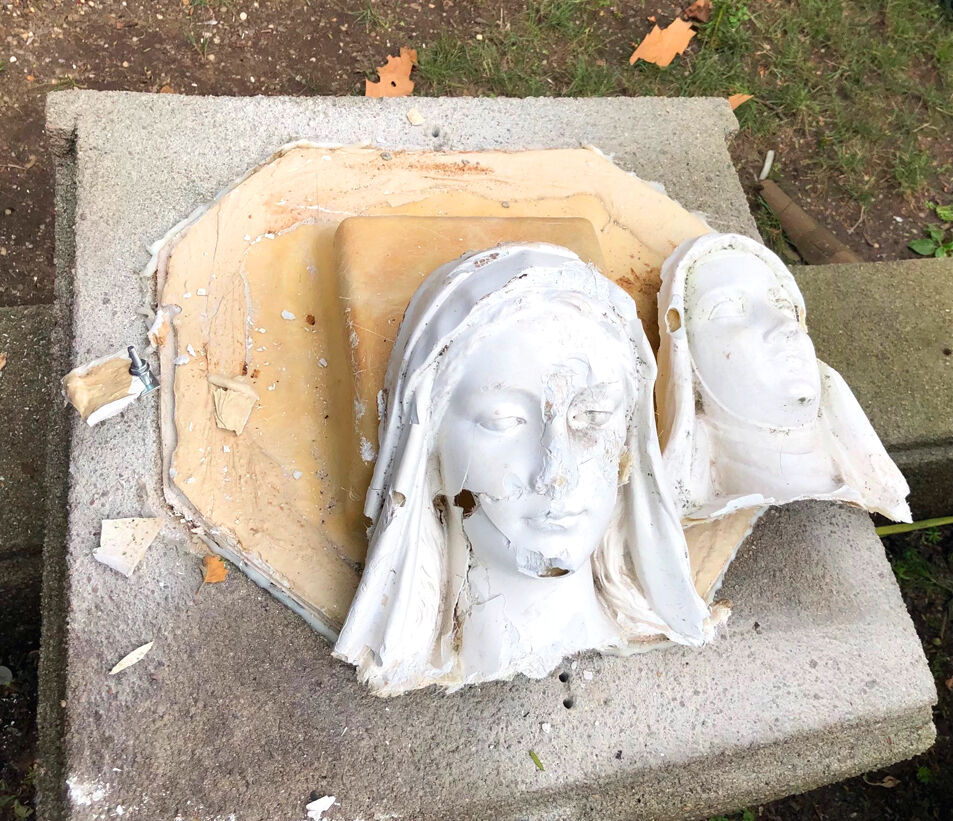 Arrest in church statue vandalism